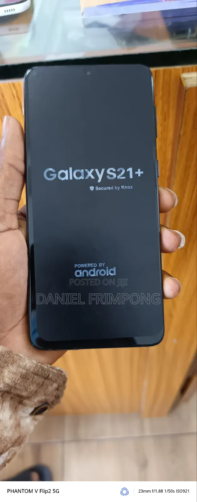 New Samsung Galaxy S21+ 5G 128 GB Black