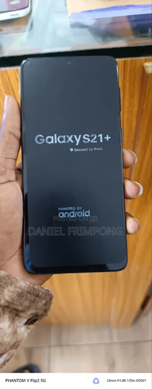 New Samsung Galaxy S21+ 5G 128 GB Black