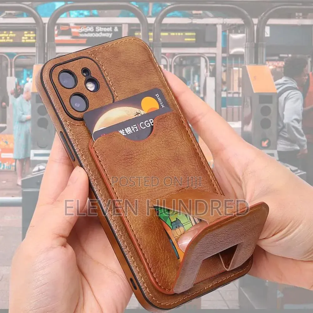 iPhone 11 Pro Max Leather Case With Card Slot