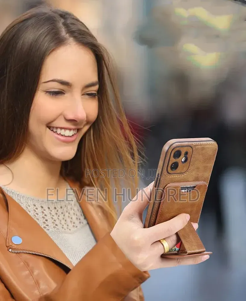 iPhone 11 Pro Max Leather Case With Card Slot
