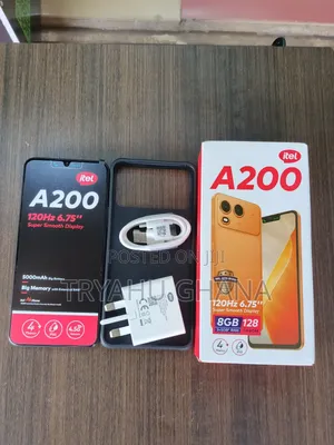 New Itel A200+ 128 GB Blue