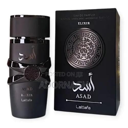 Lattafa Asad Elixir 100ml Edp Long Lasting Men Perfume