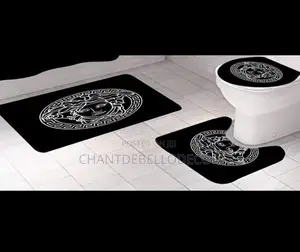 3-Pieces Toilet Mats Set( Kindly Slide Left for More Designs )