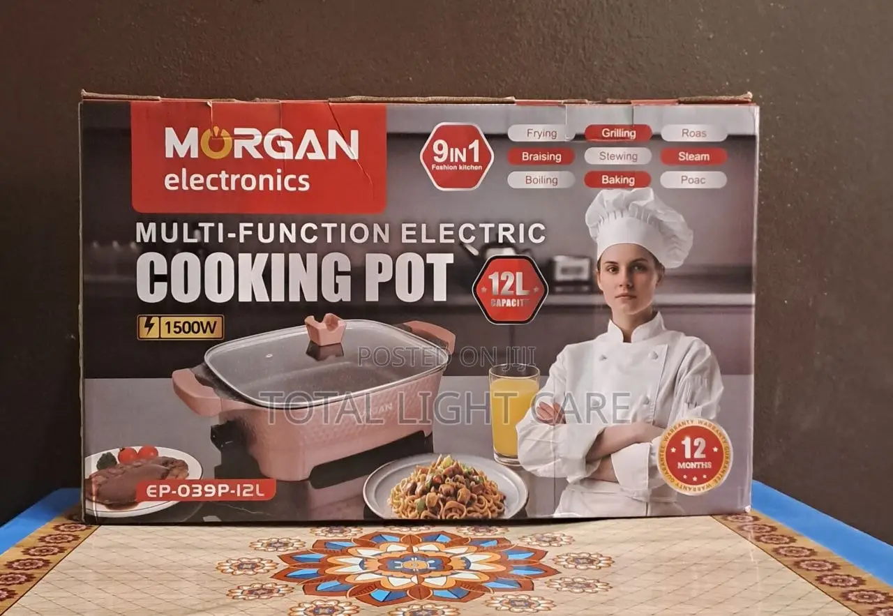 12 Liters Multi Function Cooking Pot