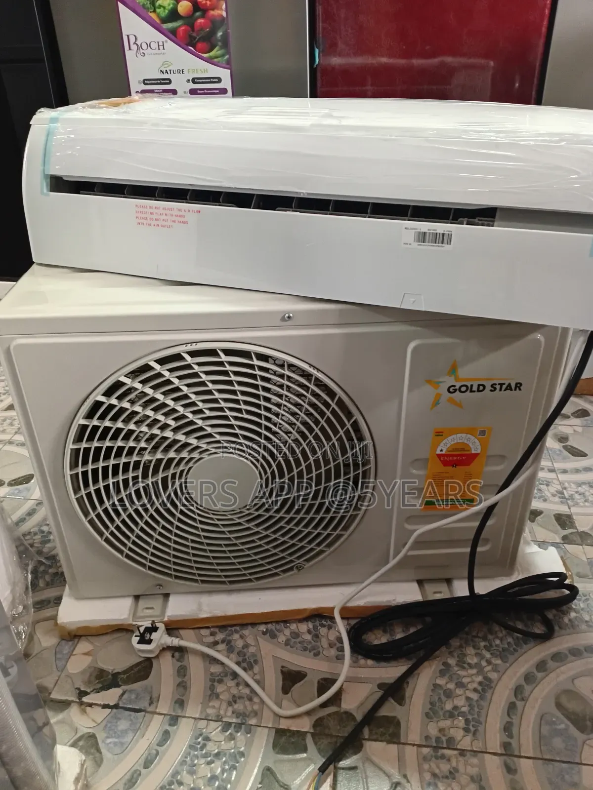 Gold Star 1.5hp Split Air Conditioner Unit.