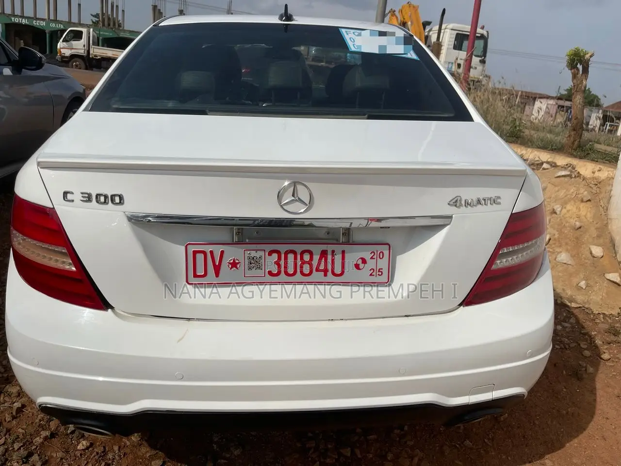 Mercedes-Benz C300 Sport 4Matic Sedan AWD (3.0L 6cyl 7A) 2010 White