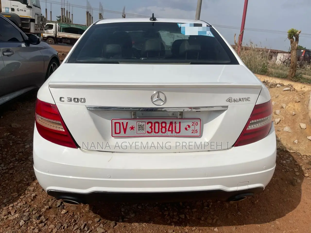 Mercedes-Benz C300 Sport 4Matic Sedan AWD (3.0L 6cyl 7A) 2010 White