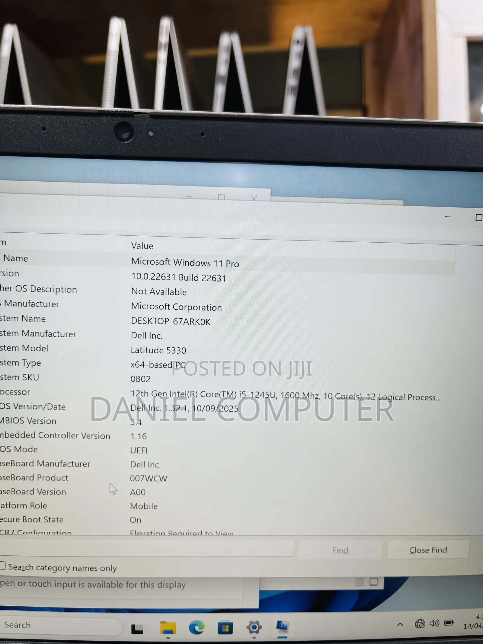 Laptop Dell Latitude 5330 16GB Intel Core i5 SSD 512GB