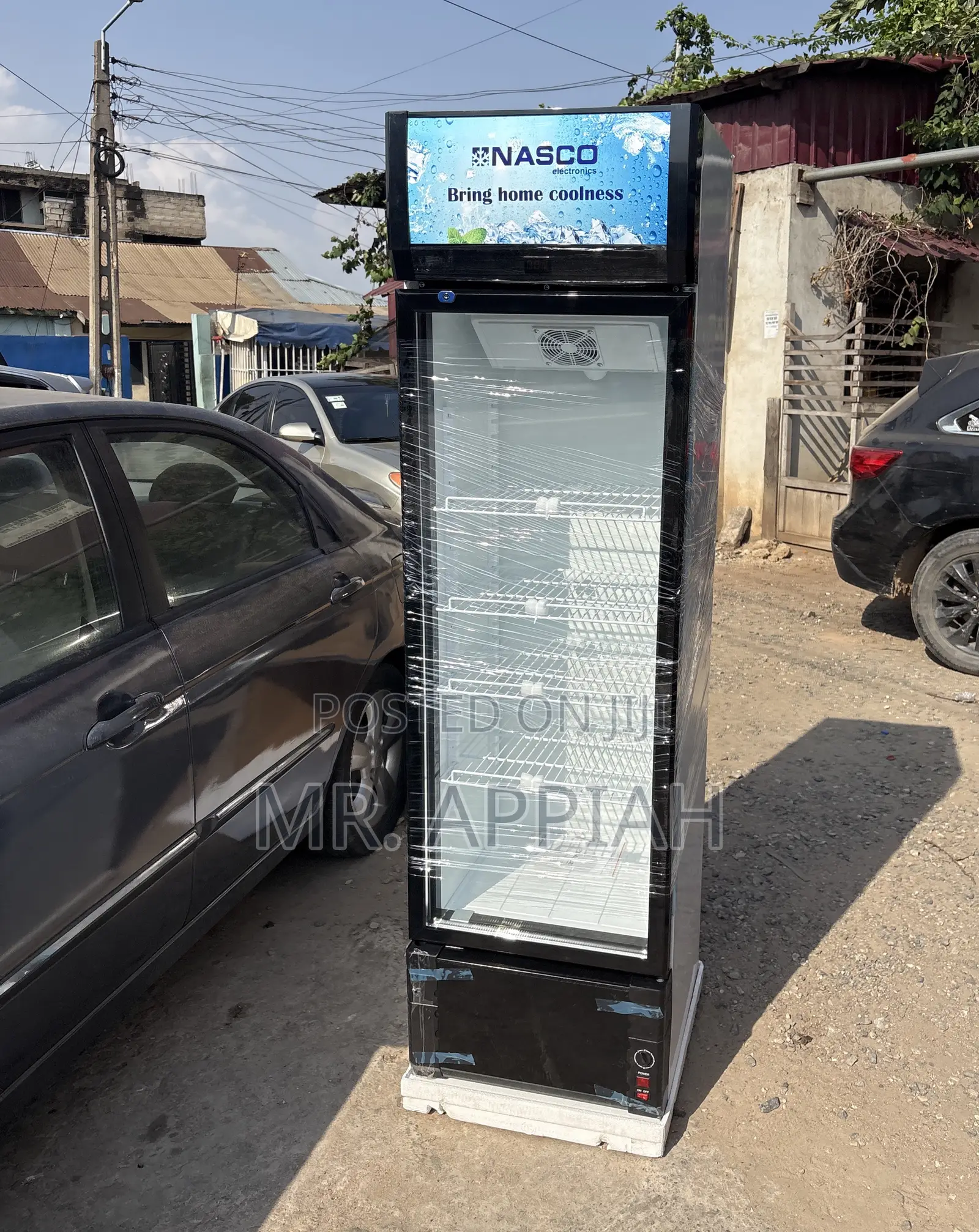 Extra Chilling Nasco Single Door Display Fridge(Nasfl350-1dr)Glass