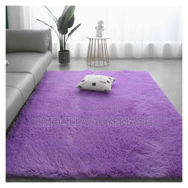 Beautiful Purple Fluffy Carpet Avaliable
