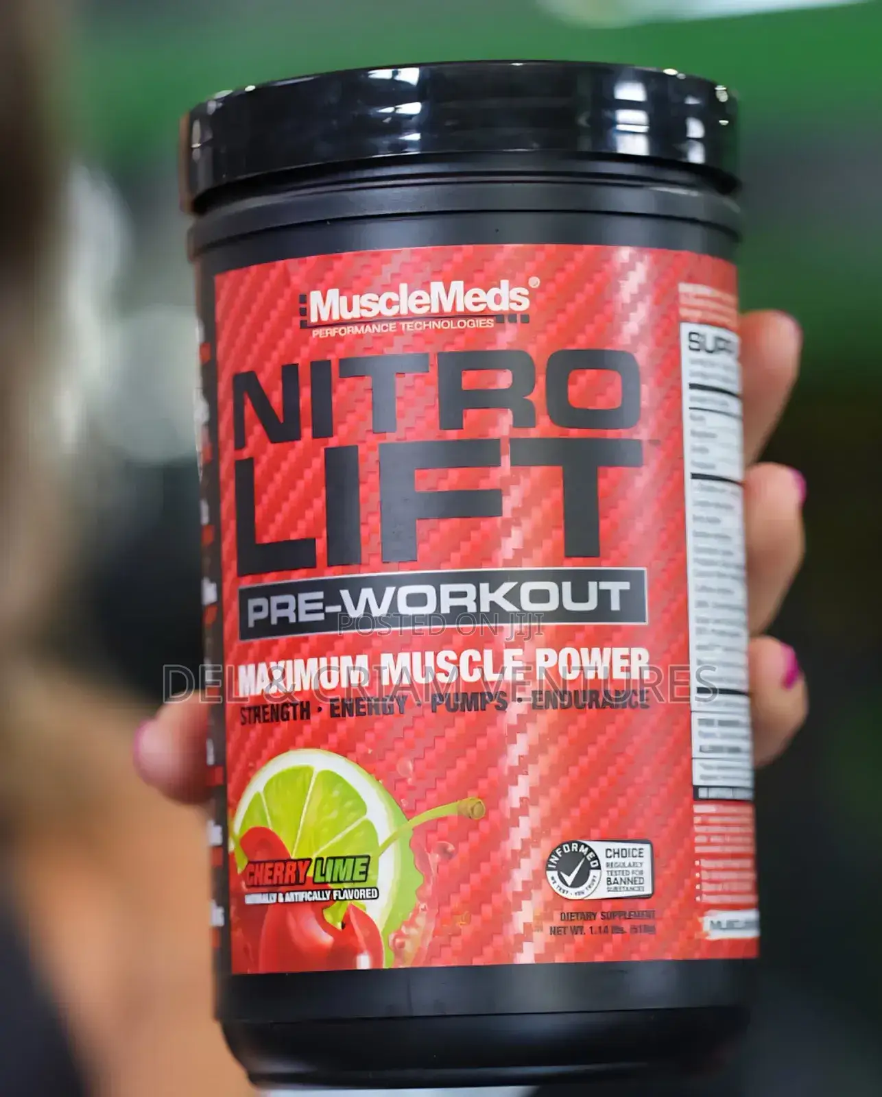 Nitro Lift Pre-Workout for Energy Endurance
