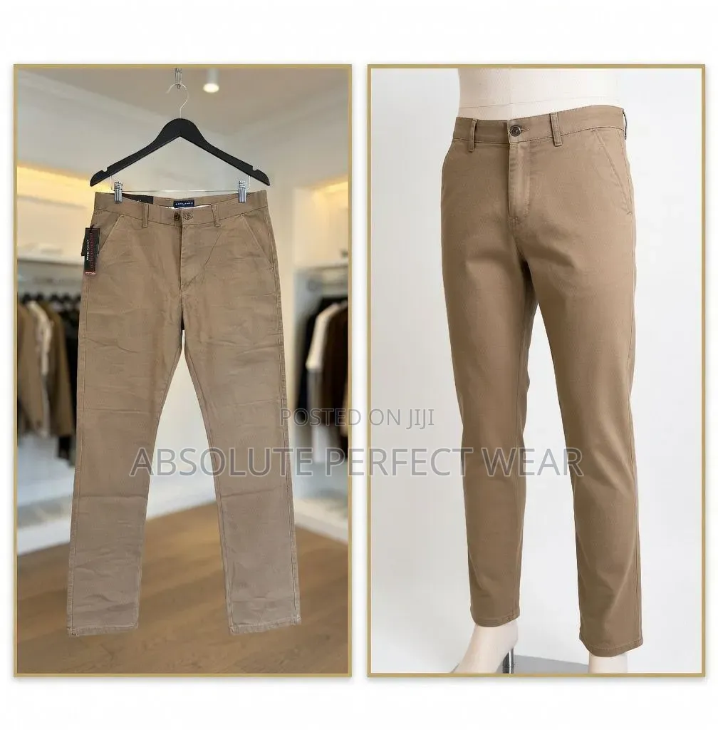 High Quality Khaki Trouser Perfect for Office and Casual Wear