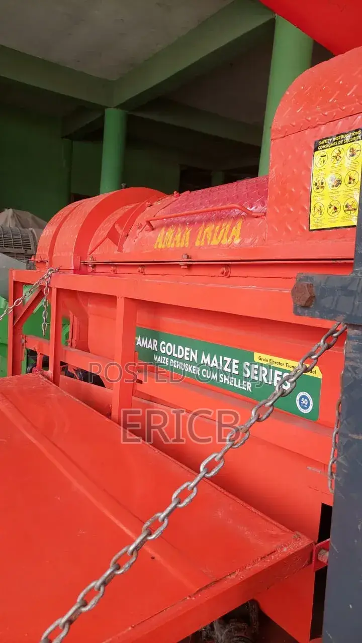 Maize Thrasher Tractor Mountainted Dehusker Cum Sheller