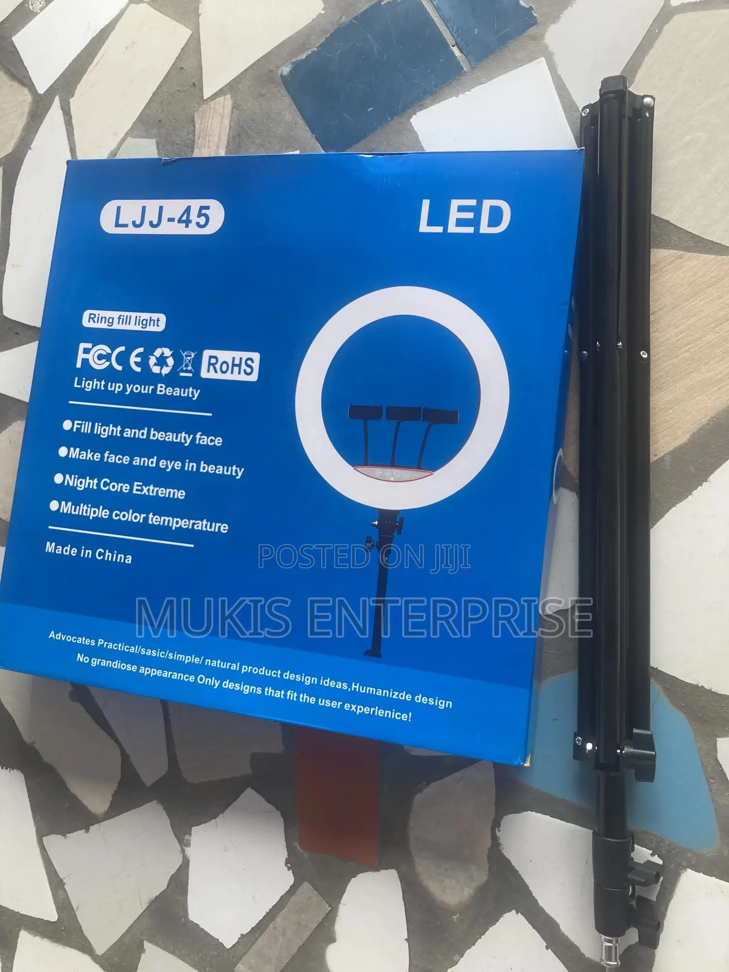 Ring Light With Tripod Stand (18 Inches)