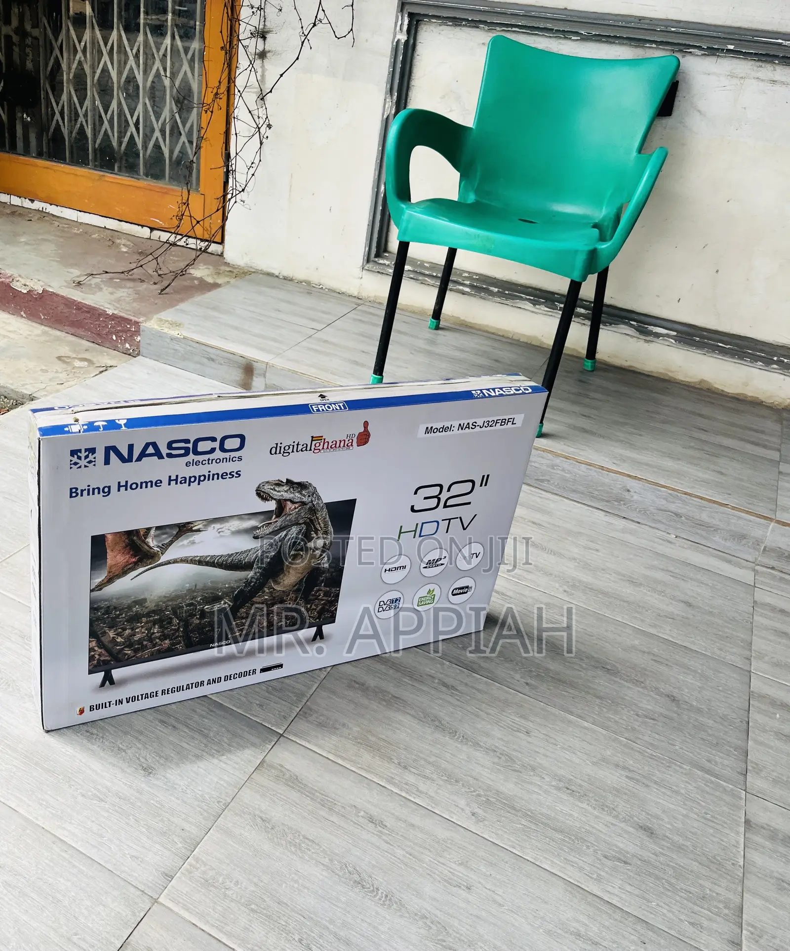 Extra Quality Nasco 32 Inches Led Digital Satellite Television,Black