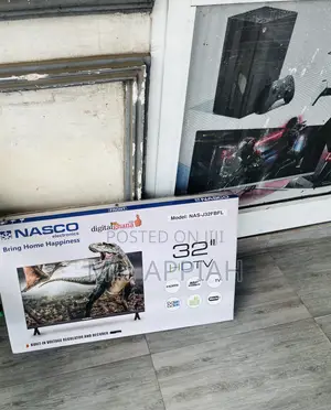 Purchase Nasco 32 Inch Digital Satellite Tv(Black)2024 Model