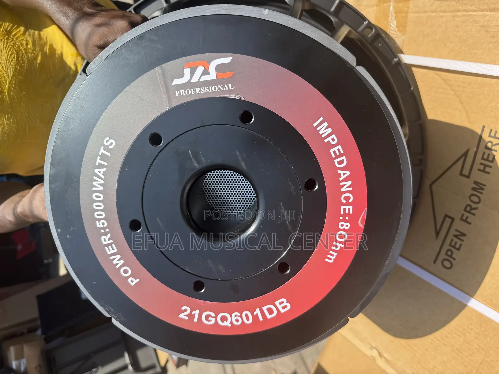 21inches Jac Double Magnet Naked Speaker 5000wattz
