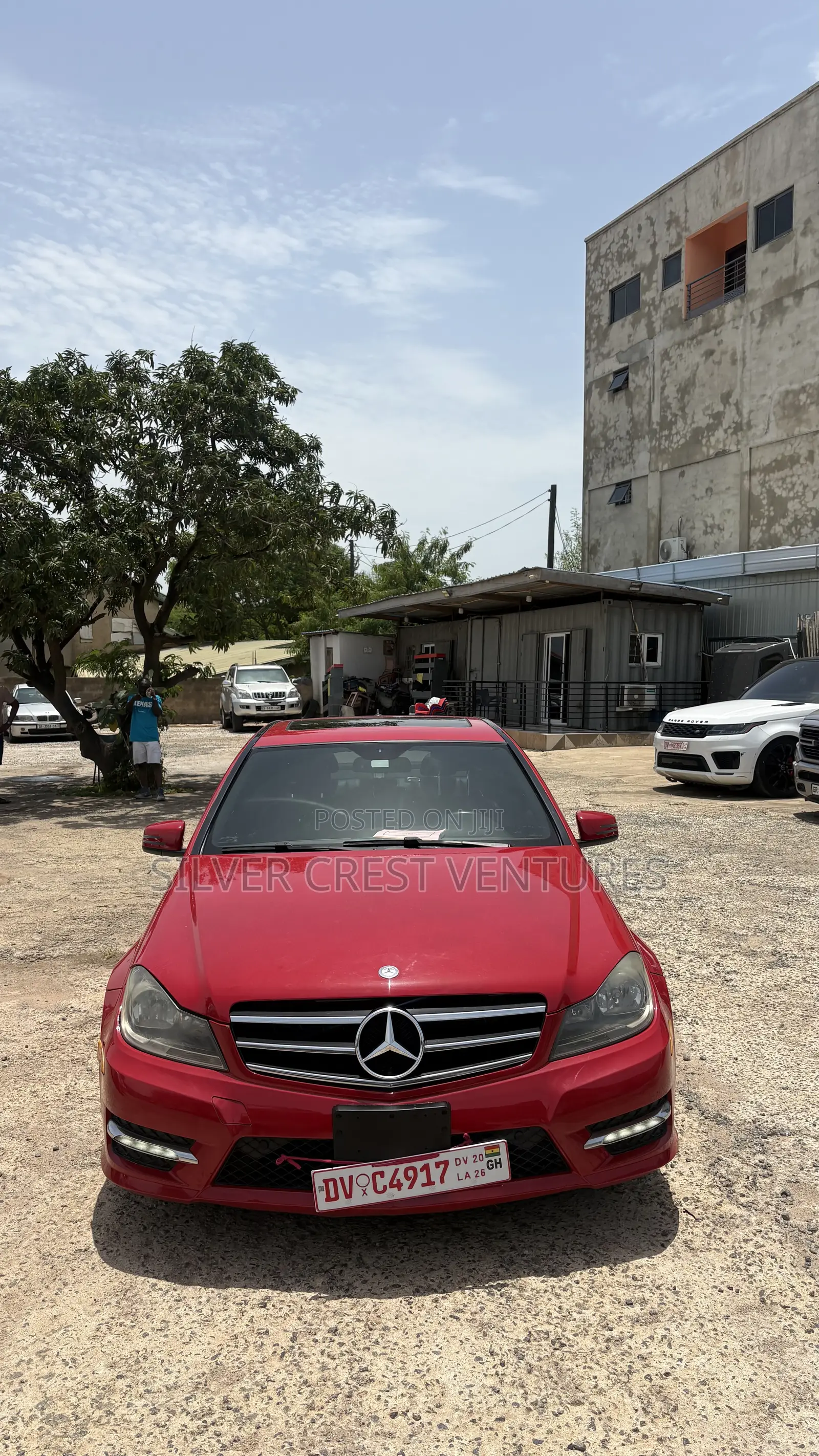 Mercedes-Benz C250 2014 Red