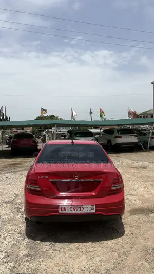 Mercedes-Benz C250 2014 Red