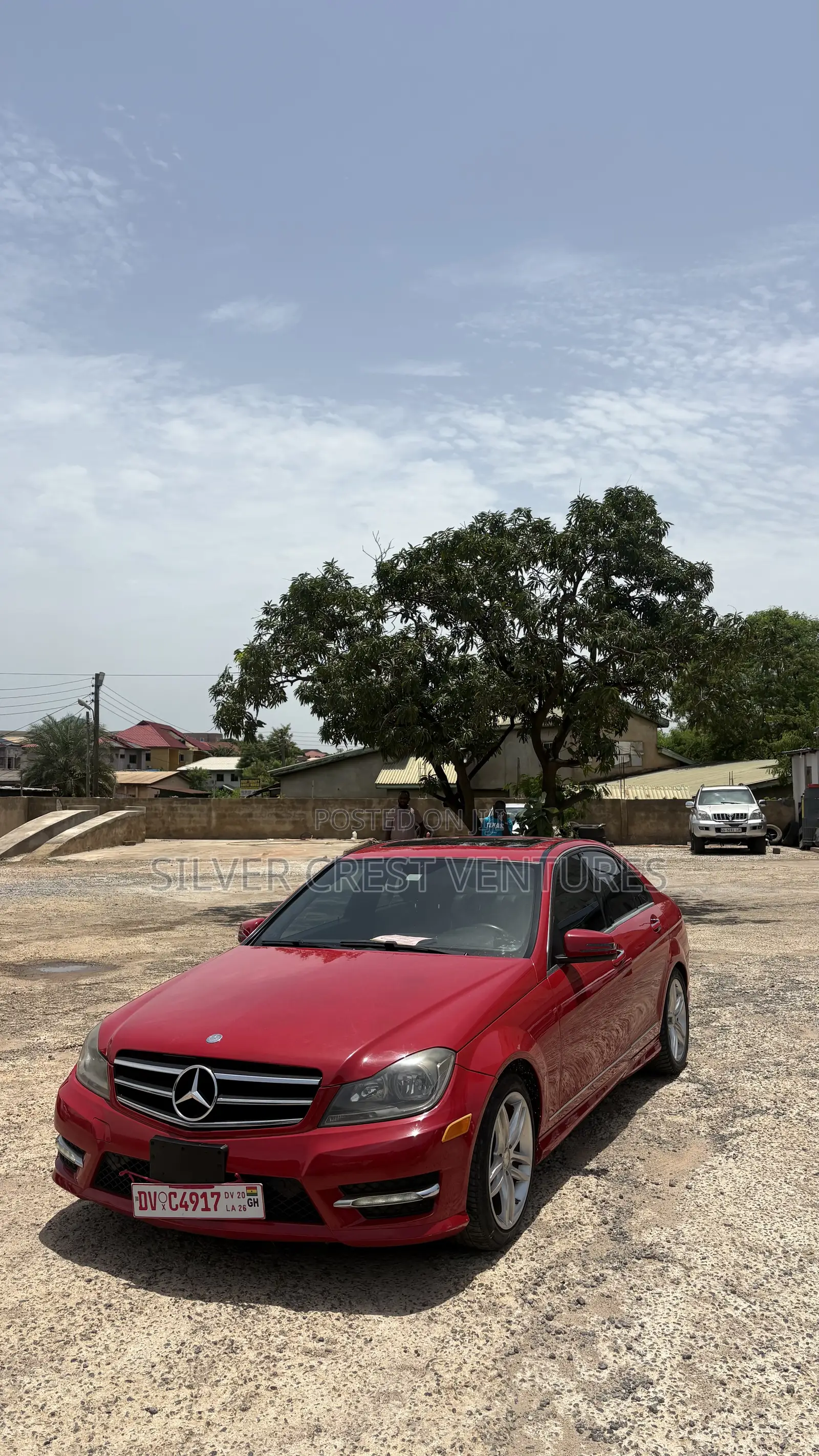 Mercedes-Benz C250 2014 Red