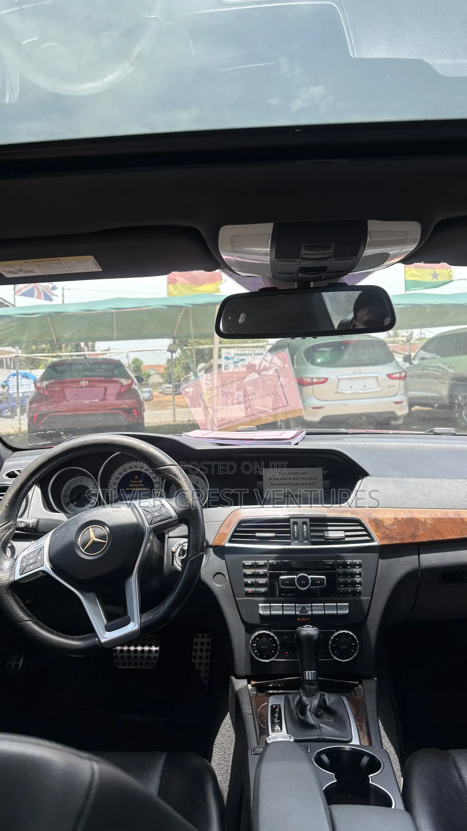 Mercedes-Benz C250 2014 Red