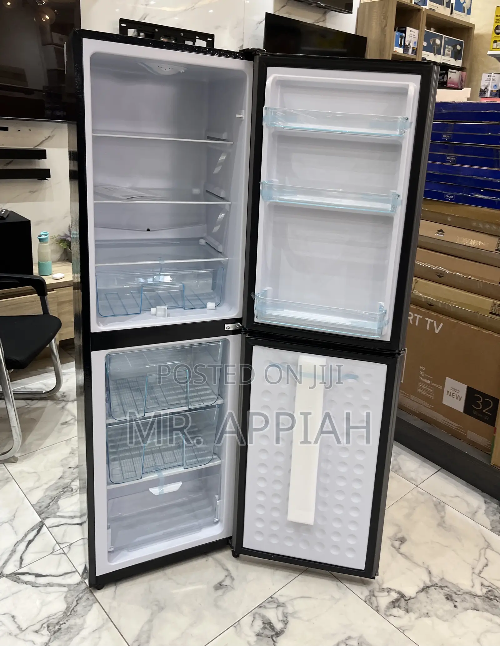 Extra Cooling Nasco 158ltrs Bottom Freezer Refrigerator