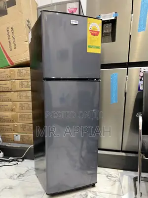 Choose Nasco 158ltrs Bottom Freezer Refrigerator(Dark Gray)