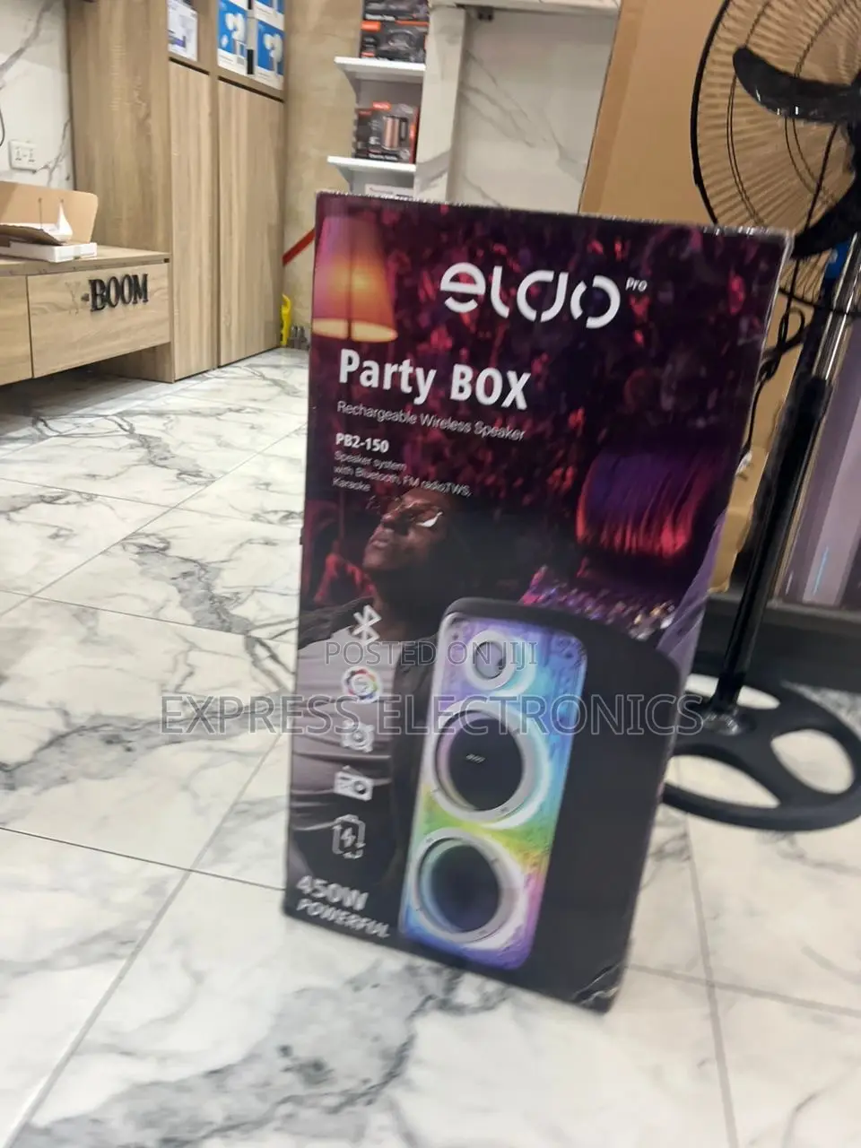 Less Expensive Bluetooth Speakers Wireless Eldo Pb2-150 Double 8"