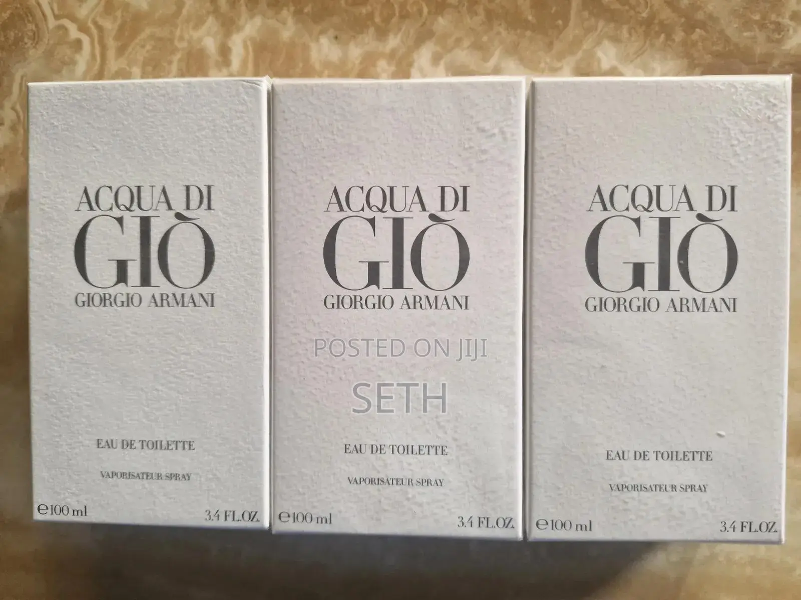 Giorgio Armani Acqua Di Gio 3.4 Oz Men's Eau De Toilette Spray