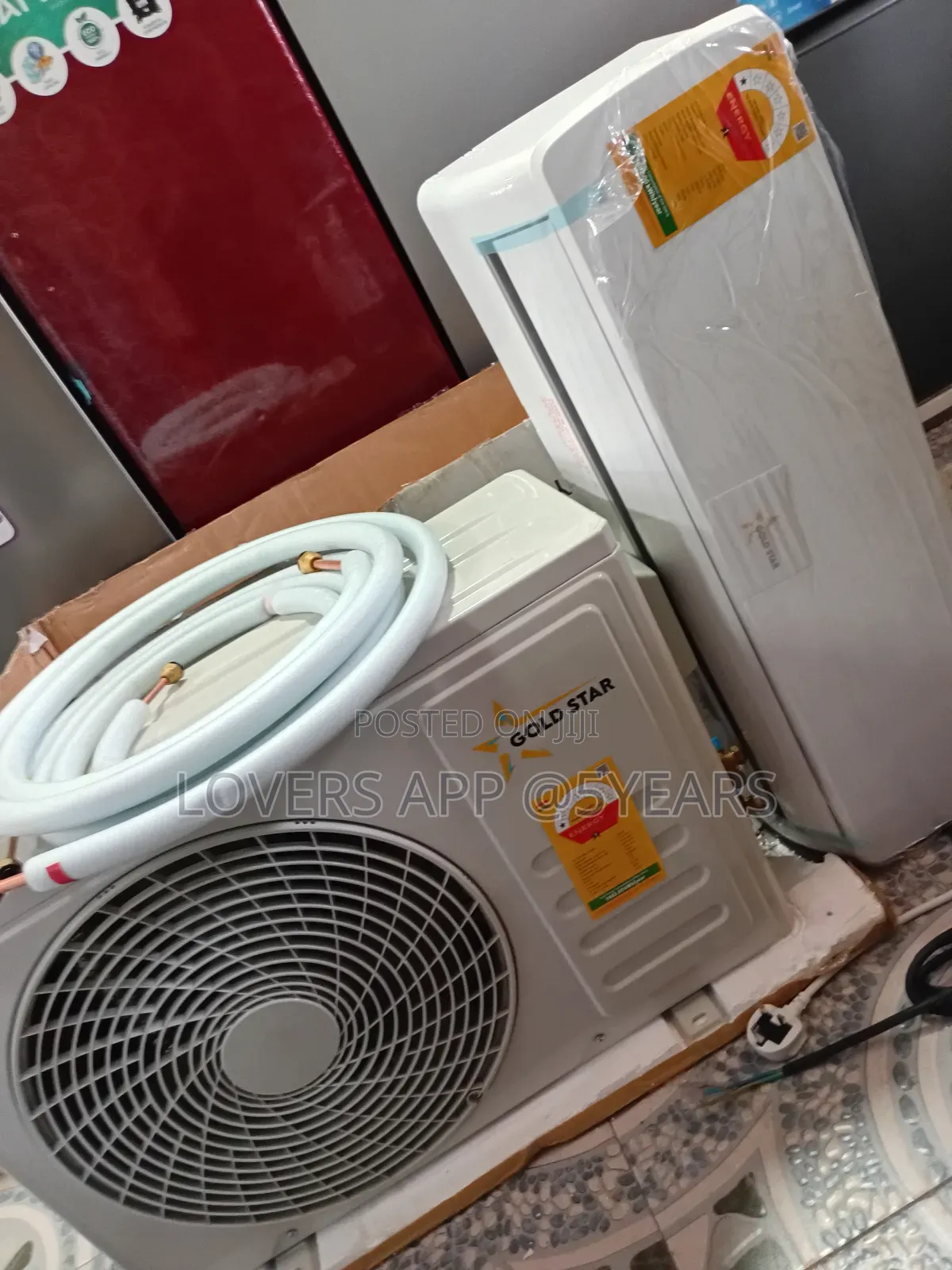 Goldstar 1.5hp Chic White Ac Model.
