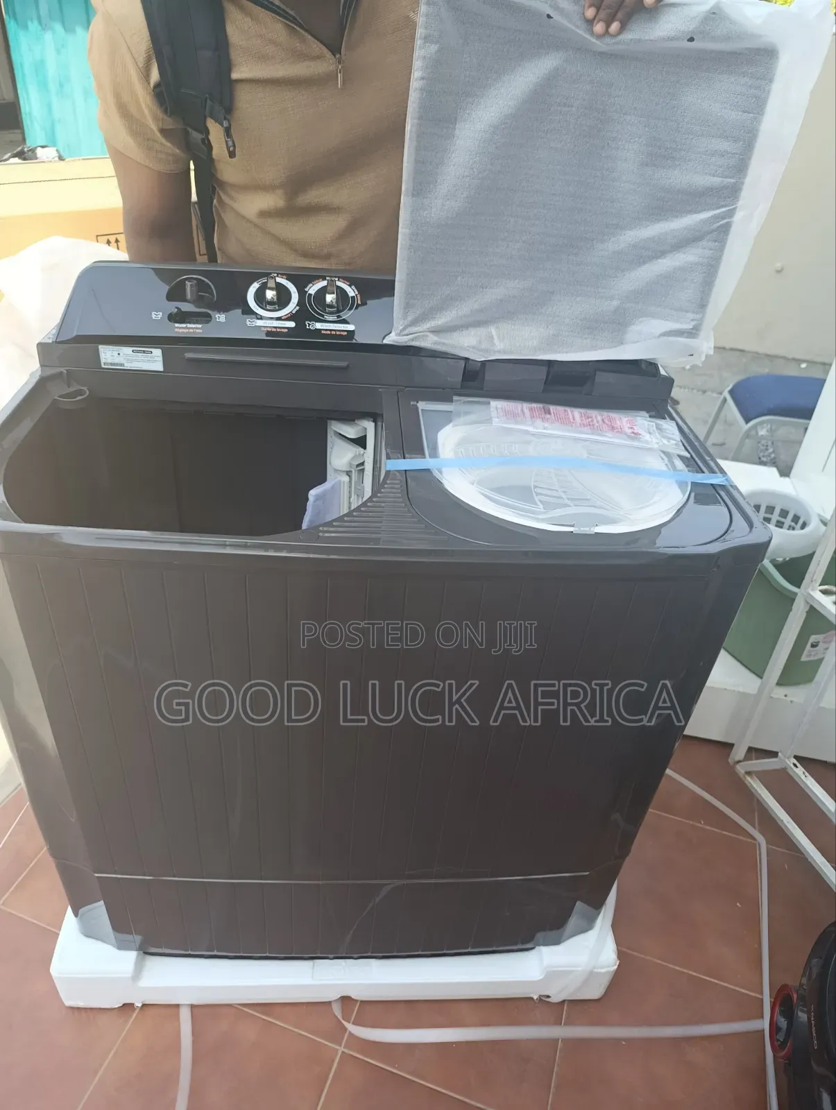 Lg Twin Tub Washing Machine 15kg P1561rwnt