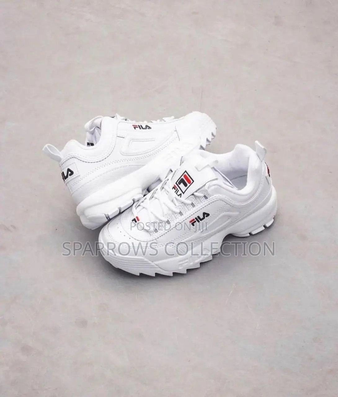 Fila Disruptor All White