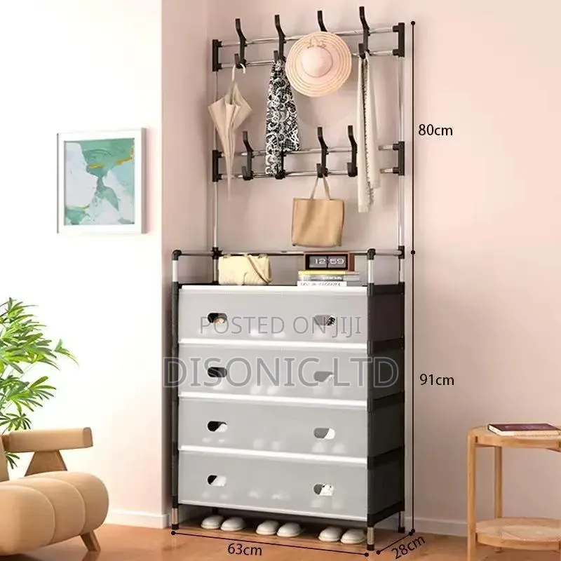 5 Layer Shoe Rack With Covers