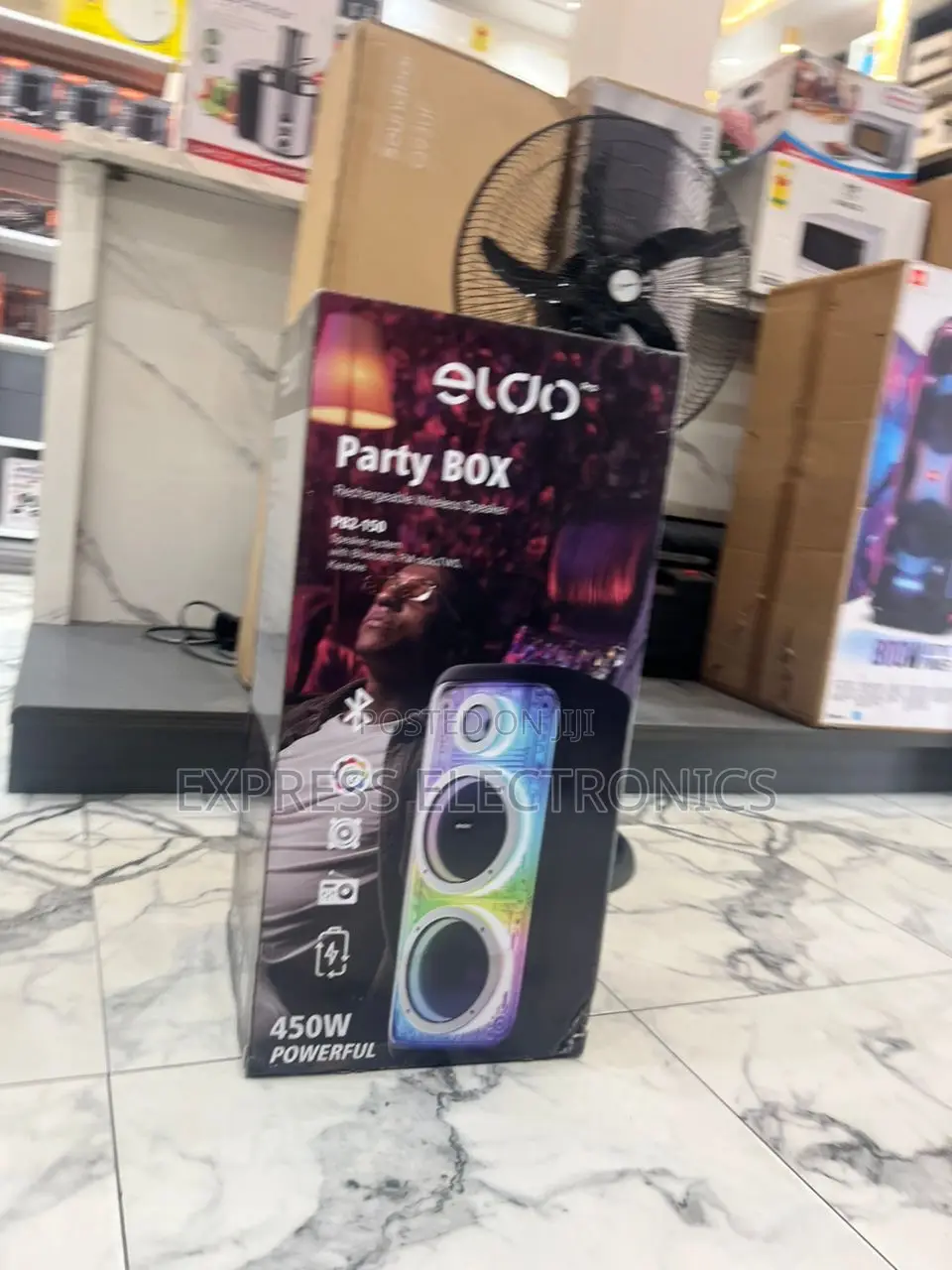 Long Lasting Effects Eldo Pb2-150 Double 8"Bluetooth Speaker