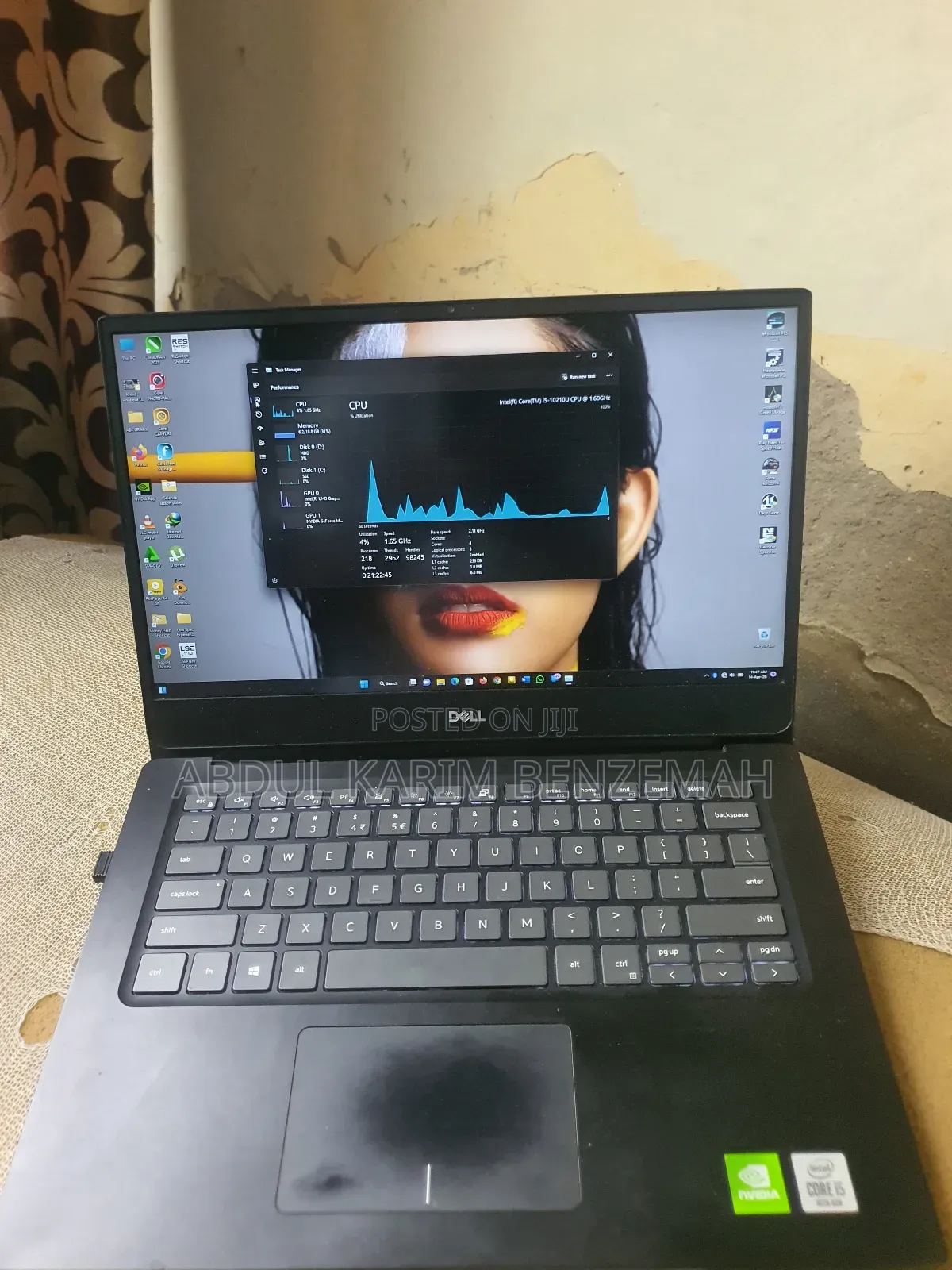 Laptop Dell Vostro 5481 20GB Intel Core i5 SSD 256GB