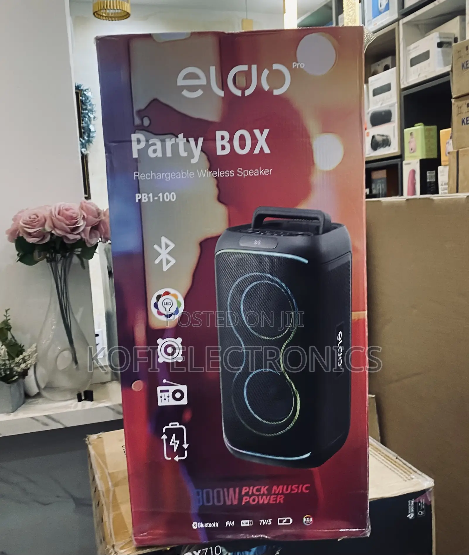 Superb Sound From Eldo Pb1-100 Double 6.5” Audio System