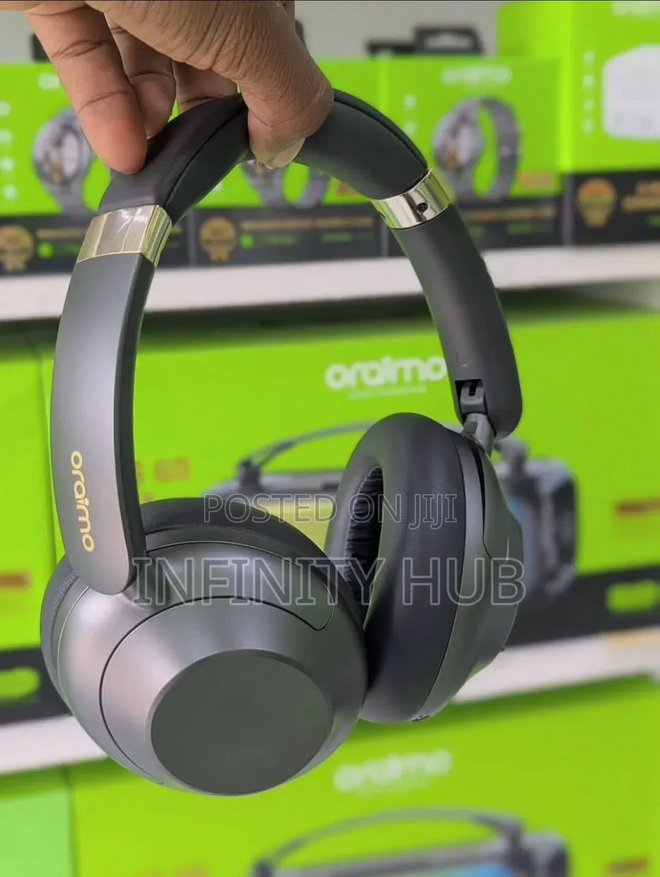 Oraimo Boom Pop Pro Wireless Headphones Over-Ear Noise Cancellation