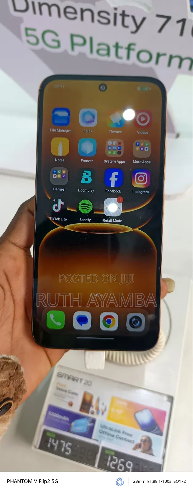 New Infinix Hot 20 128 GB Yellow