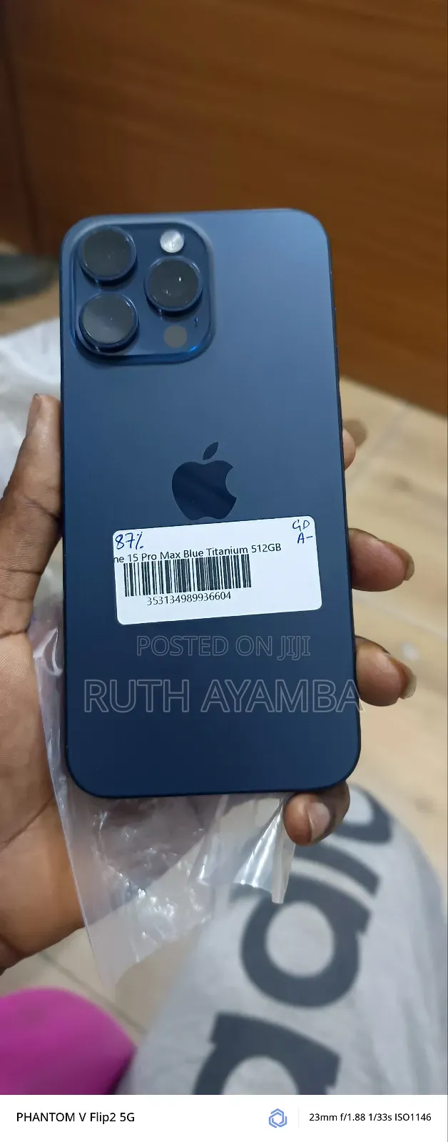 Apple iPhone 15 Pro Max 512 GB Blue