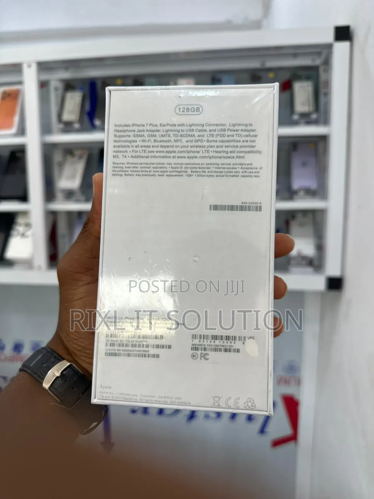 New Apple iPhone 7 Plus 128 GB Rose Gold