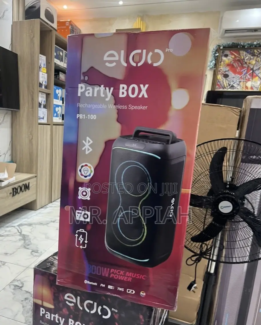 Get Unique Eldo Ps1-110 Single 12" With Microphone(Black)300watt