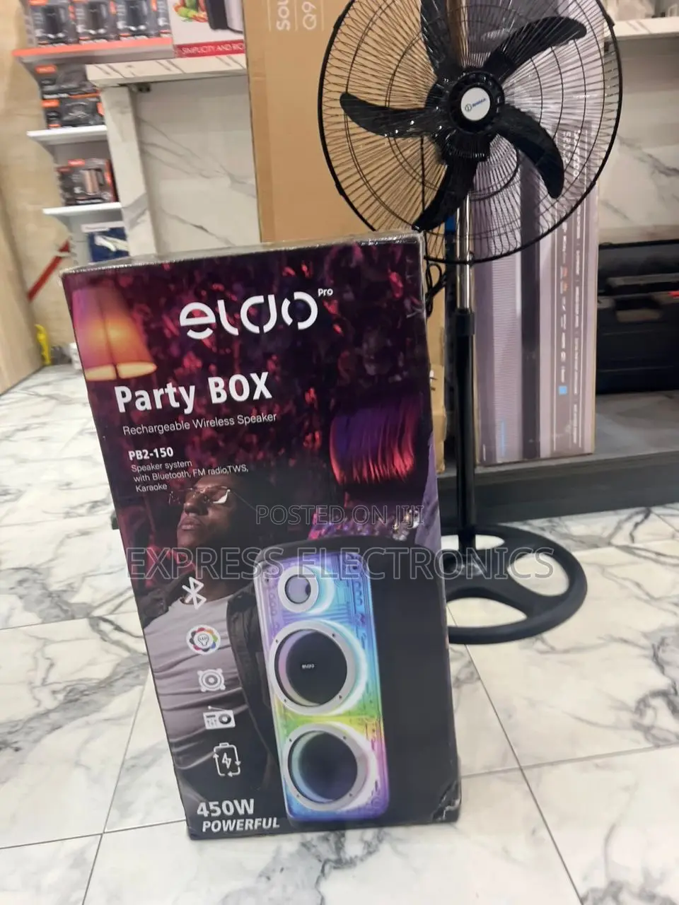 High Quality Eldo Pb2-150 Double 8"Bluetooth Speaker