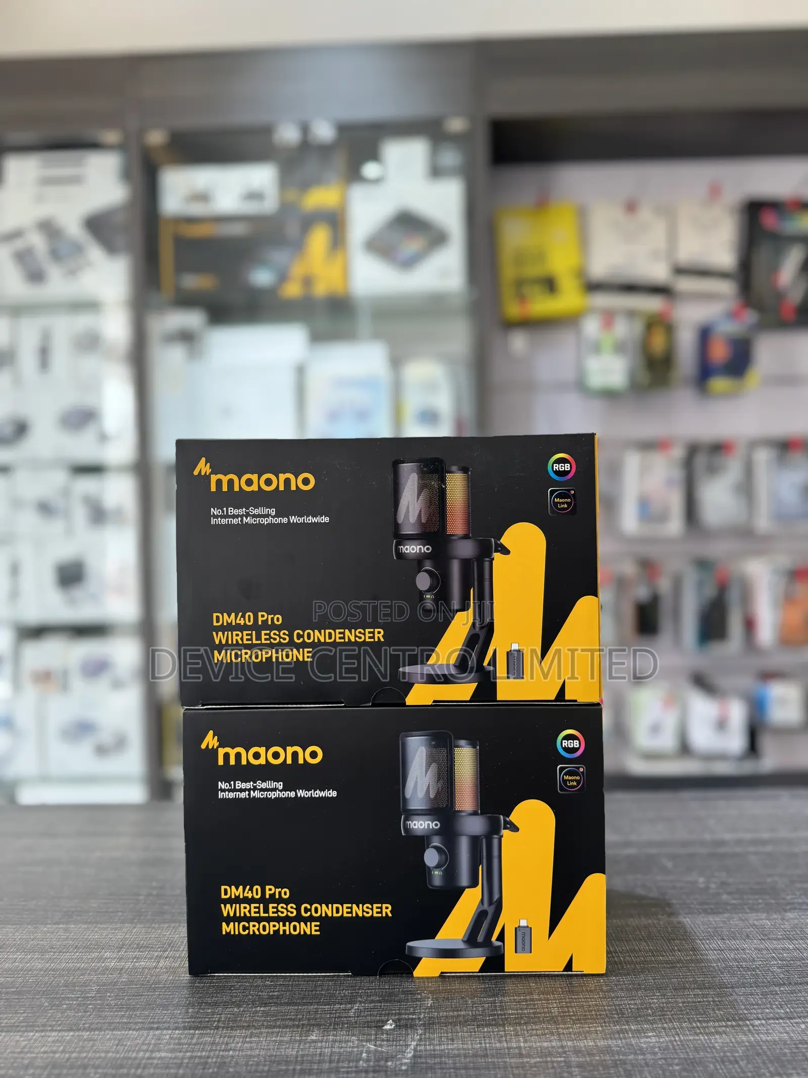 Maono Dm40 Pro Wireless Condenser Microphone