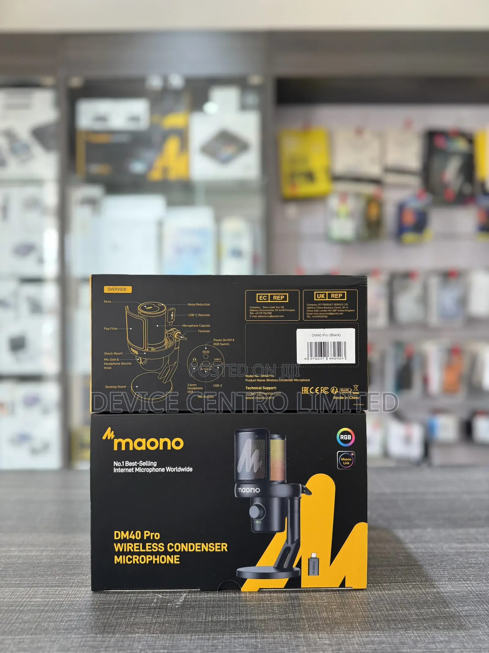 Maono Dm40 Pro Wireless Condenser Microphone
