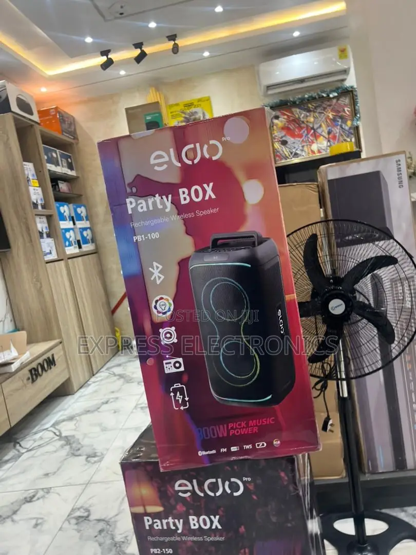 Shop From the New Store Eldo Pb1-100 Double 6,5"Bluetooth Speaker
