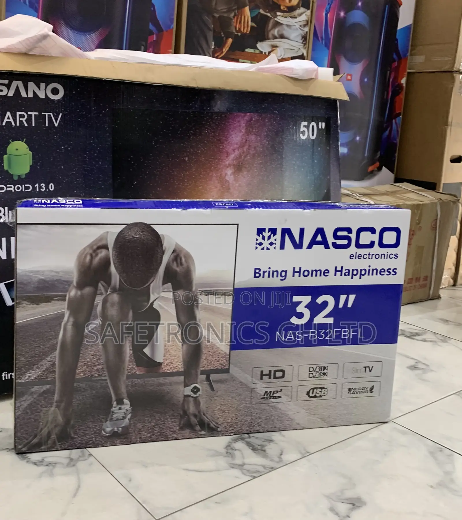 Order Sleek Nasco 32 Led Digital Satellite Television Sku: Nas-B32fbfl