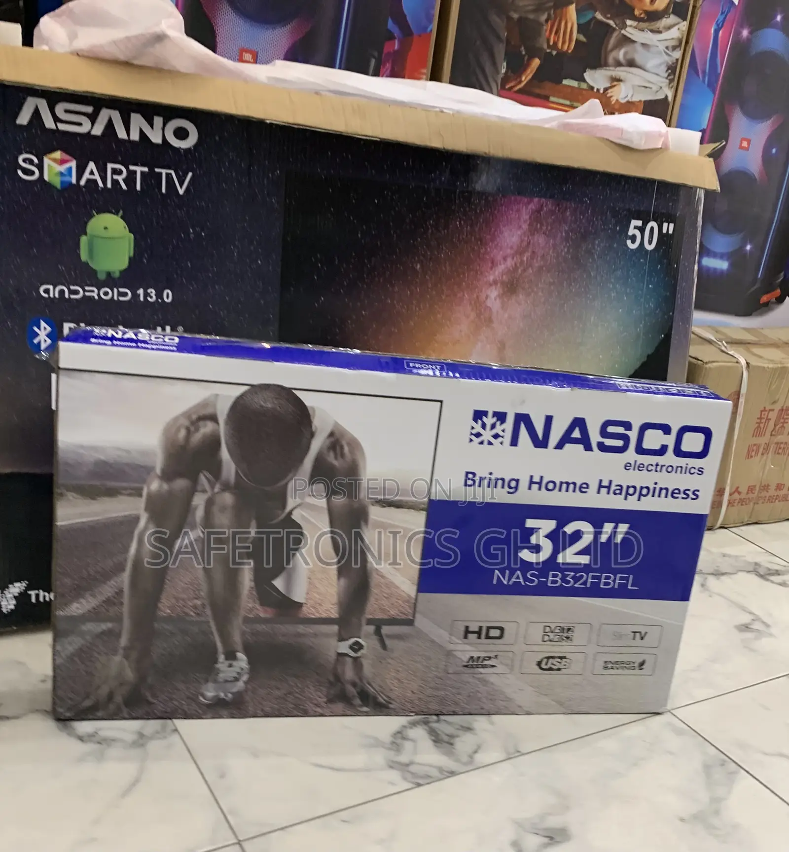 Zealous New Nasco 32 Led Digital Satellite Television Sku: Nas-B32fbfl