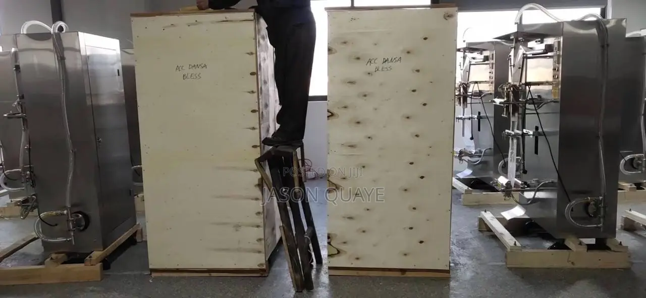 Pure Water Sachet Processing Machine - Fully Automatic