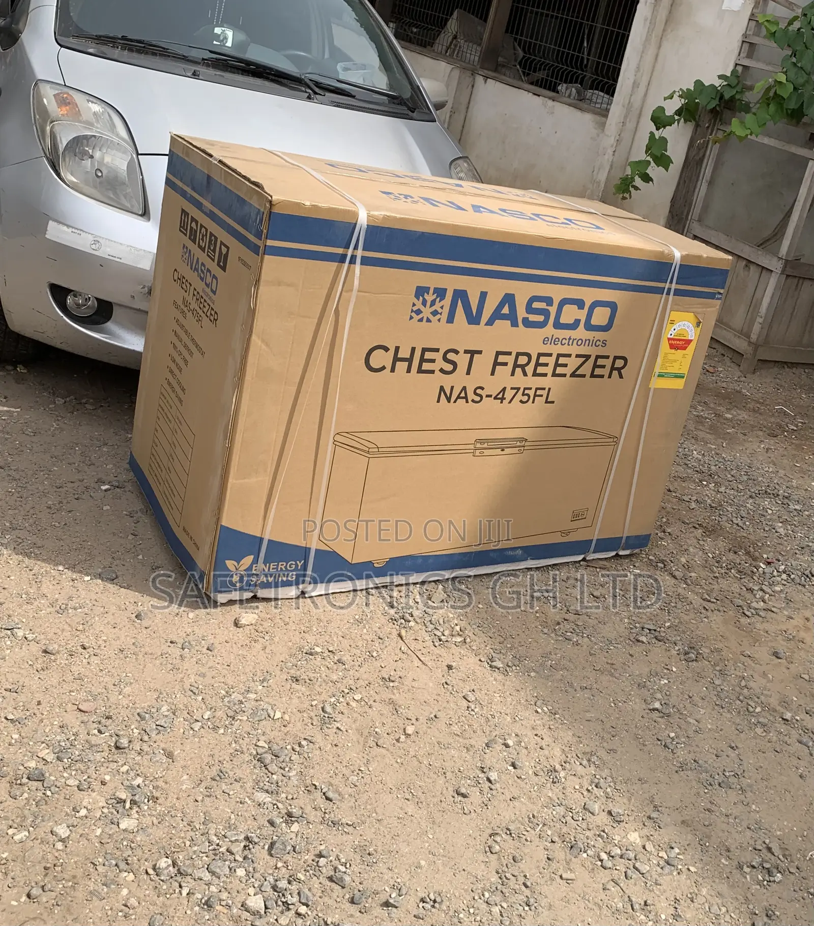 Original Fast Nasco 400ltrs Chest Freezer Sku: Nas-475fl-B