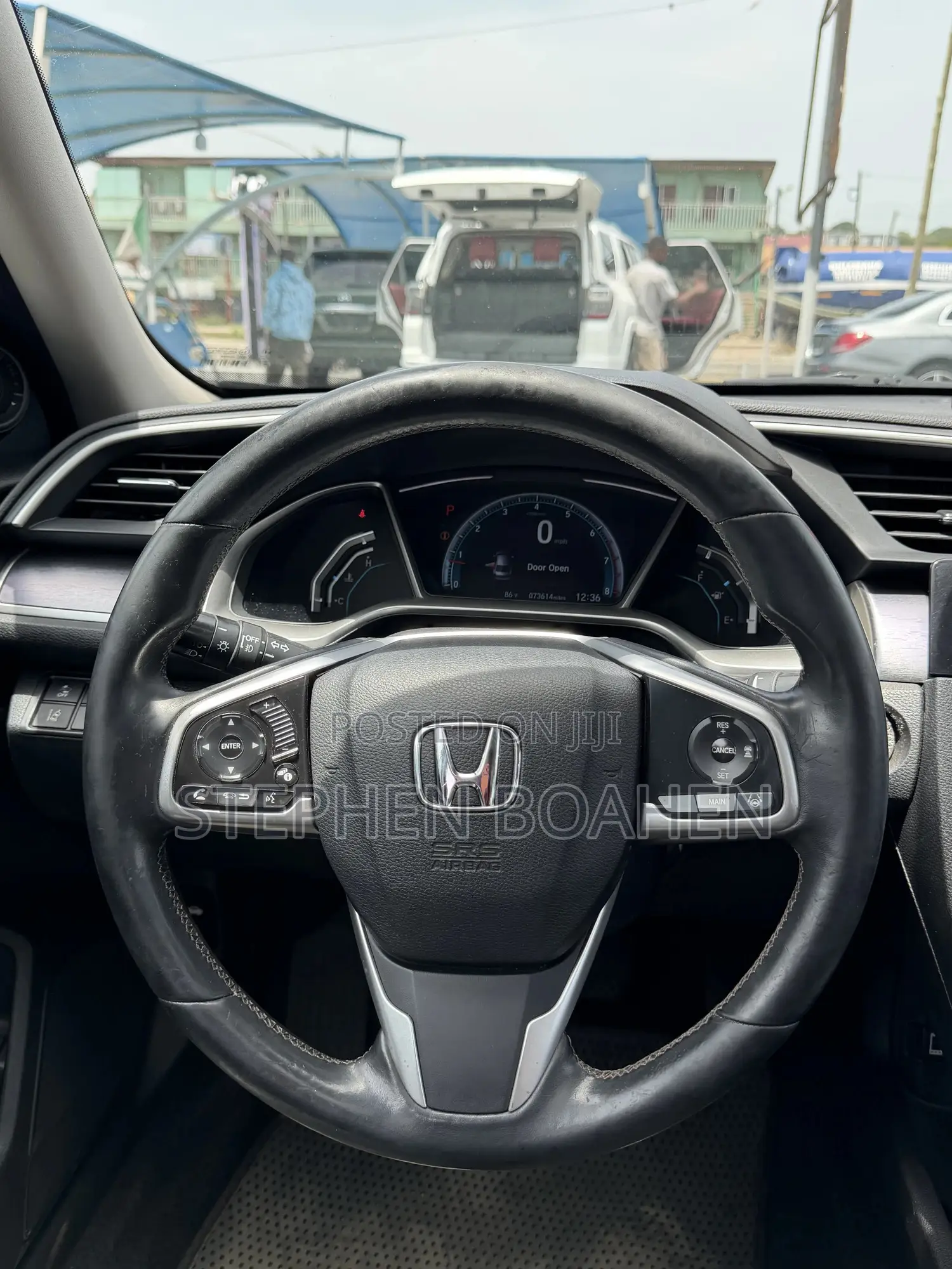 Honda Civic Touring 4dr Sedan (1.5L 4cyl) 2017 Gray